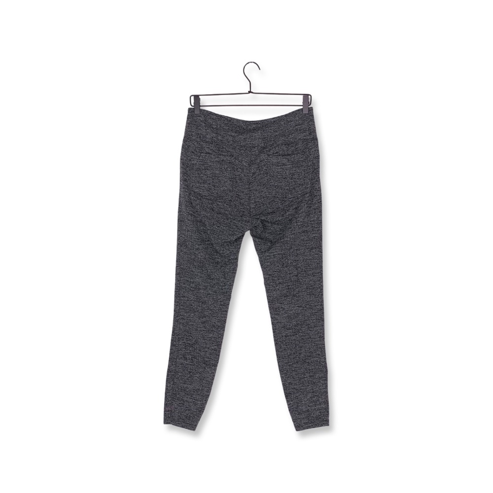 Athleta Black Gray Herringbone Pattern Pull On Pa… - image 2